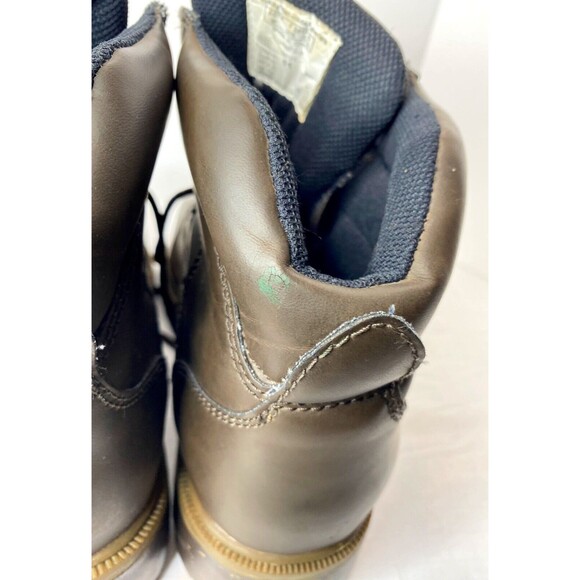 WorkForce Steel Toe, Oil Resistant, Slip Resistant Brown Work Boots Size 11❤️ - Picture 8 of 16